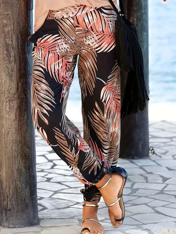 strandbroek met hoge taille voor dames