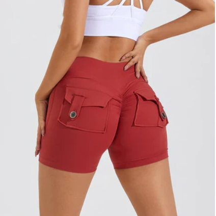 Korte broek met hoge taille
