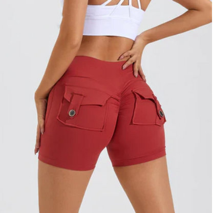 Korte broek met hoge taille