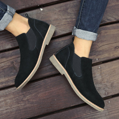 Heren Retro Stijl Herfst Pull-On Laarzen