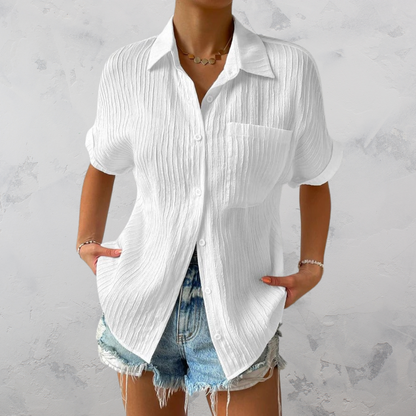 Fay | Casual Lichtgewicht Blouse met Knoopsluiting voor Dames