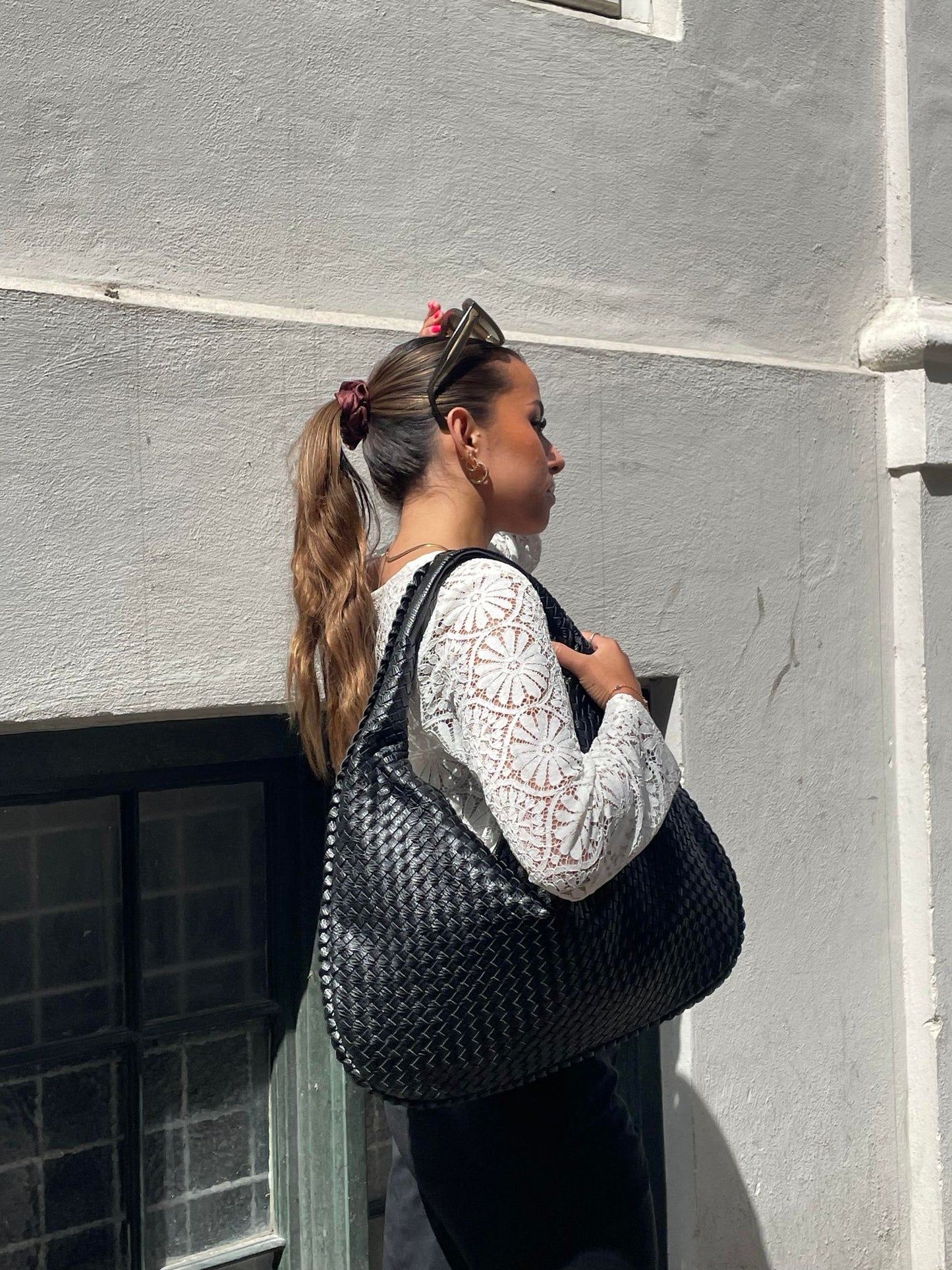 Aivee | Chique Gevlochten Handtas - Perfect voor Elke Gelegenheid