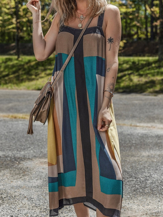 Moderne Kunst Midi Dress