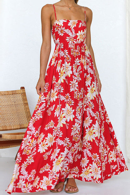 Stijlvolle mouwloze jurk met print