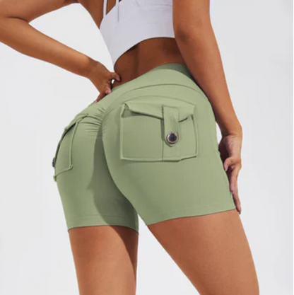 Korte broek met hoge taille