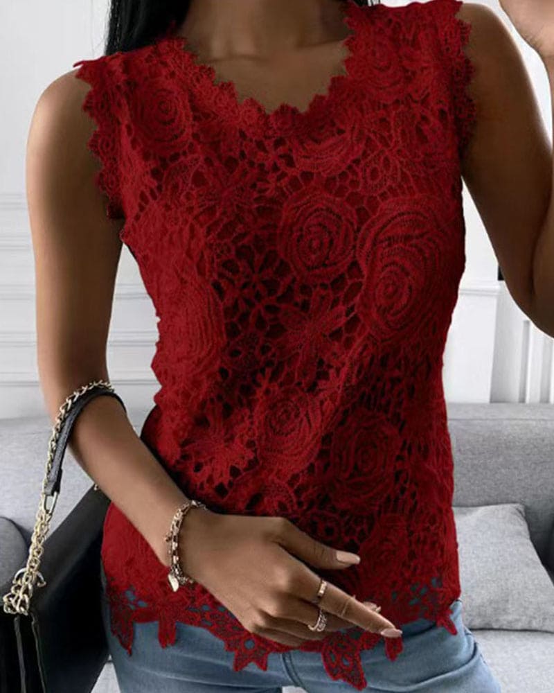 Kasumi – Mouwloze Top Voor Dames – Klassiek & Chic