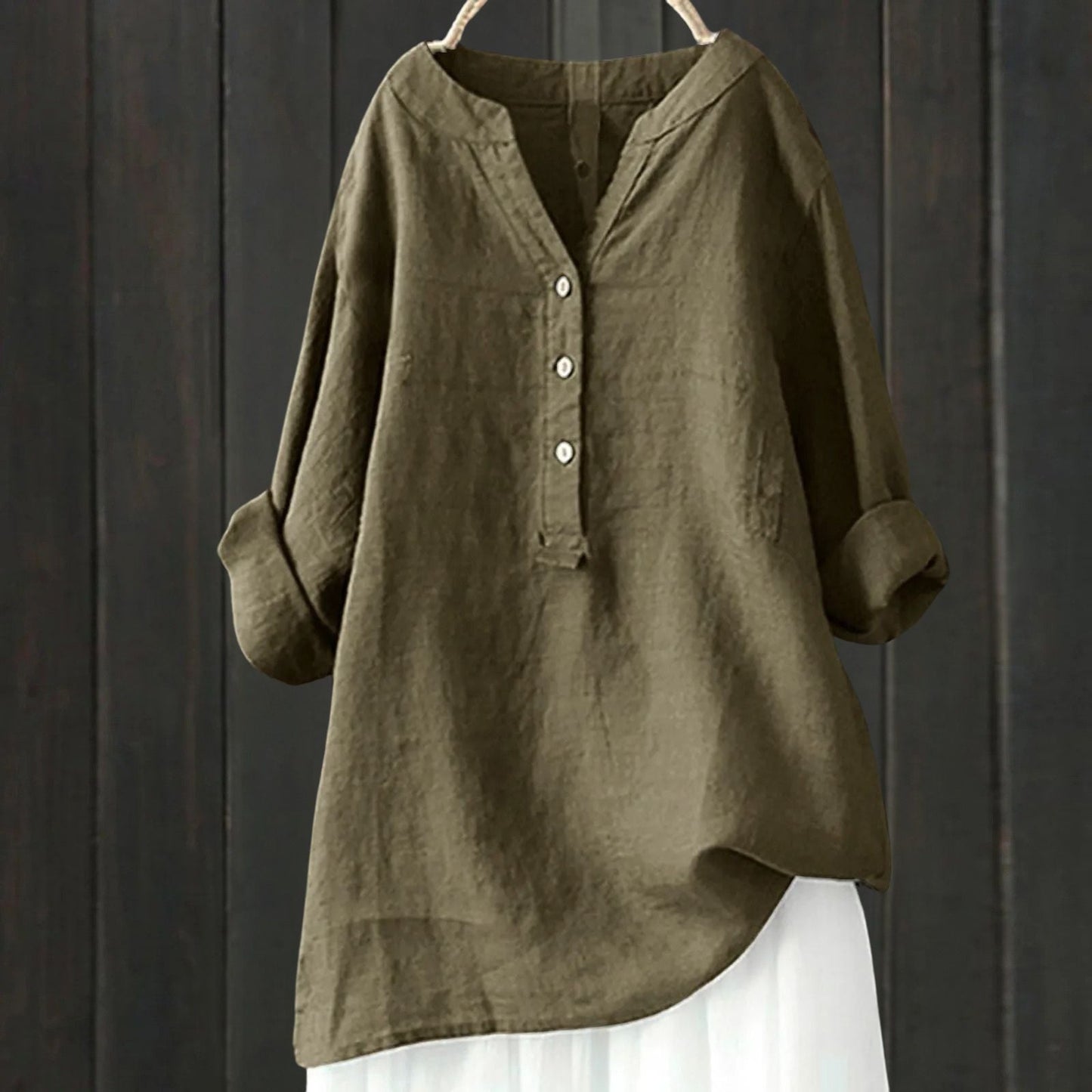 Astrapis™ | Elegante en veelzijdige blouse met knopen