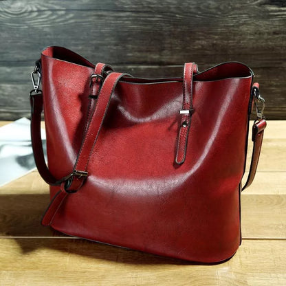 Elowen | Vintage Leren Schoudertas