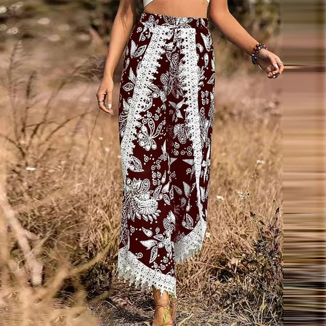 Elegante kanten broek