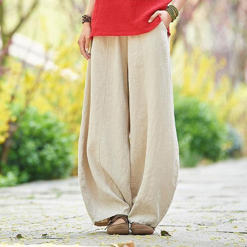 Joanah - Casual Baggy Broek voor Vrouwen