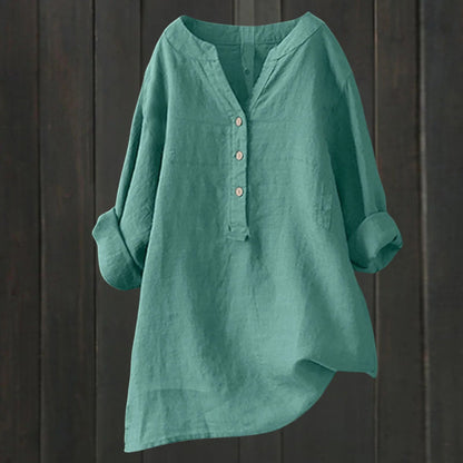 Astrapis™ | Elegante en veelzijdige blouse met knopen