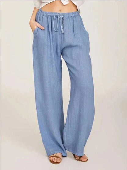 Linnen-katoenen broek