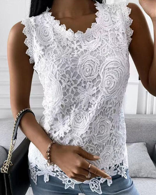 Kasumi – Mouwloze Top Voor Dames – Klassiek & Chic