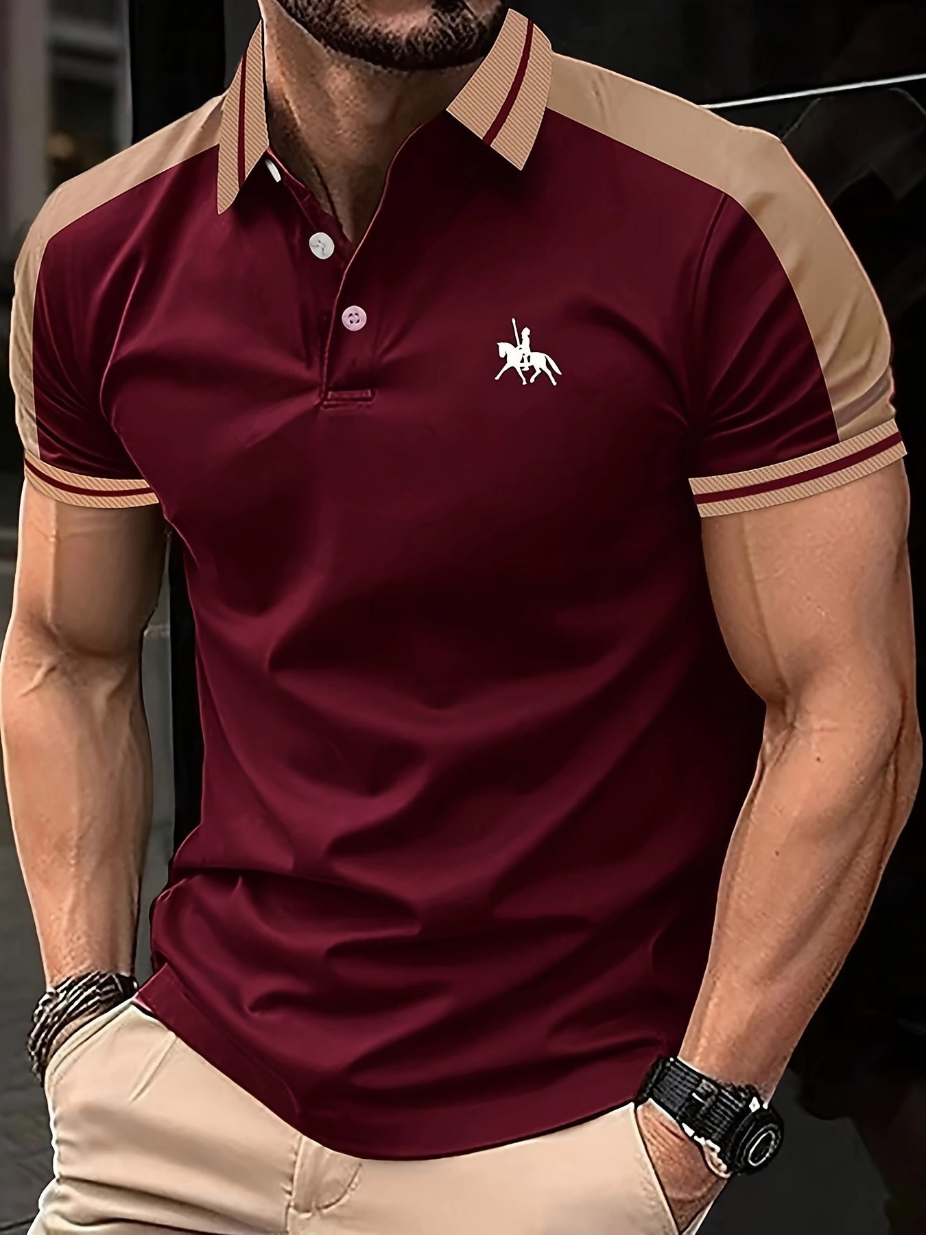 Carlos Polo | Vintage Vrijetijdspoloshirt