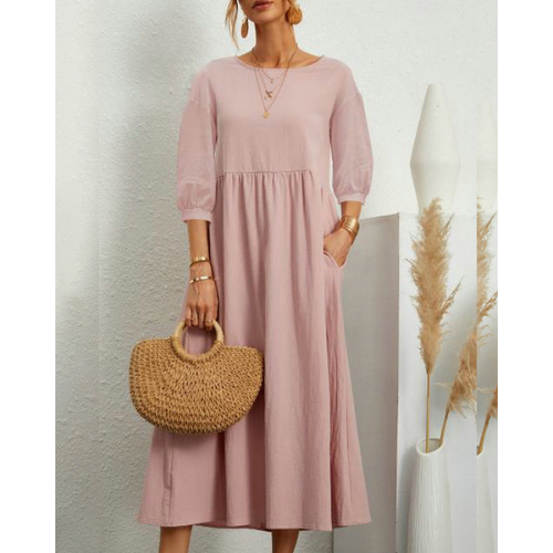 Elegante zomerjurk met avondjasje en romantische details