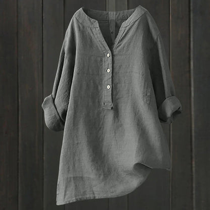 Astrapis™ | Elegante en veelzijdige blouse met knopen