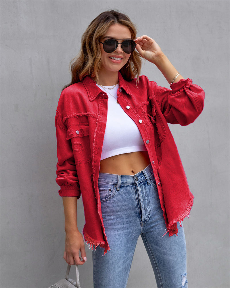 Jasmine | Elegante en casual chic damesjeansjas