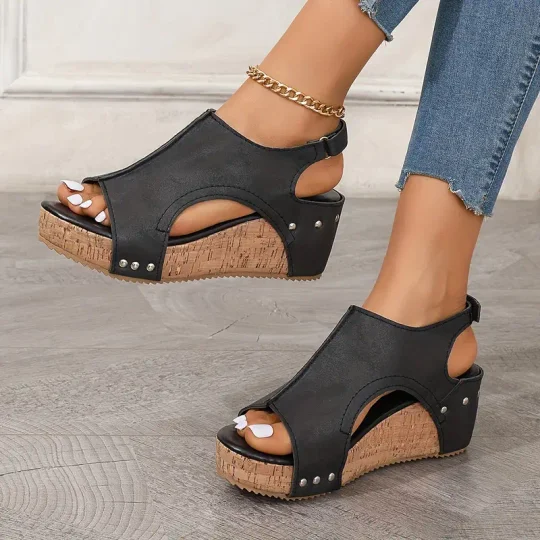 Shana - Retro sleehakken voor dames