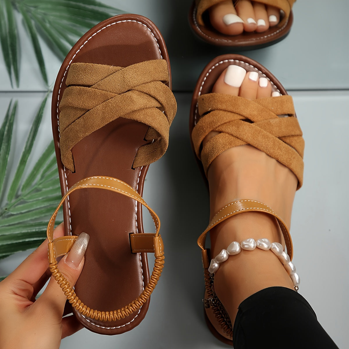 Modieuze en moeiteloze sandalen
