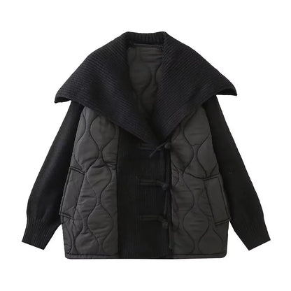Zamma | Oversized damesjas met casual marinierskraag