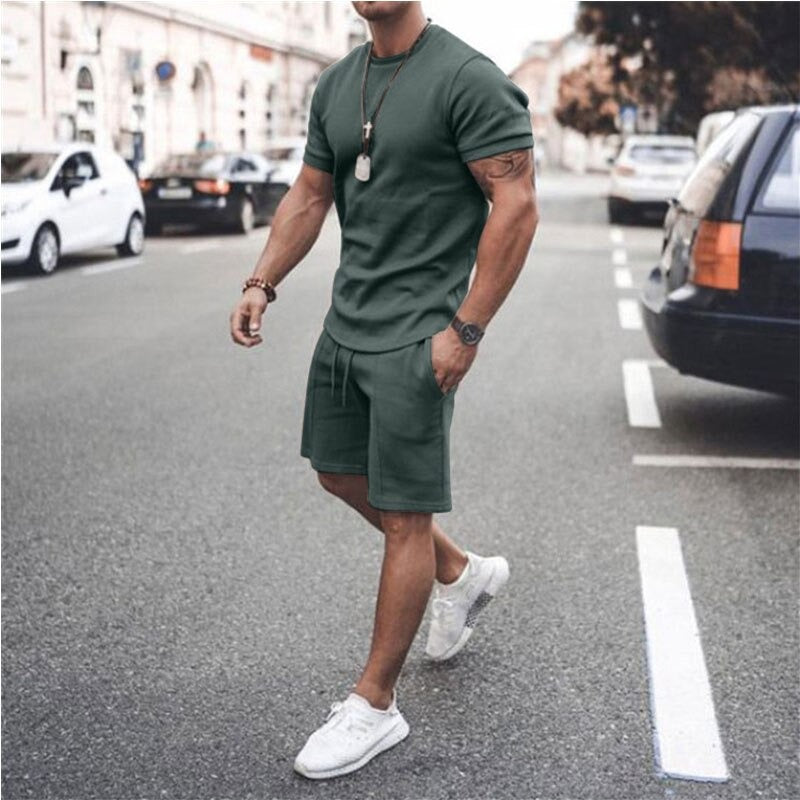 Stroll | T-shirt en shortset