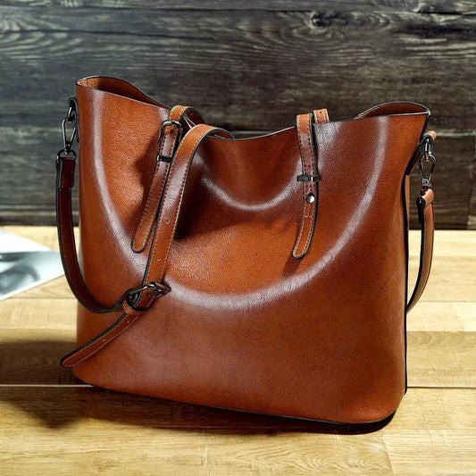 Elowen | Vintage Leren Schoudertas
