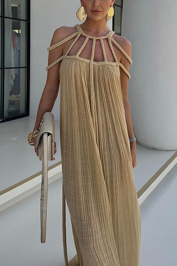 Solene™ - Comfortabele maxi jurk