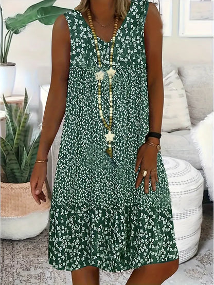 Boho mouwloze jurk