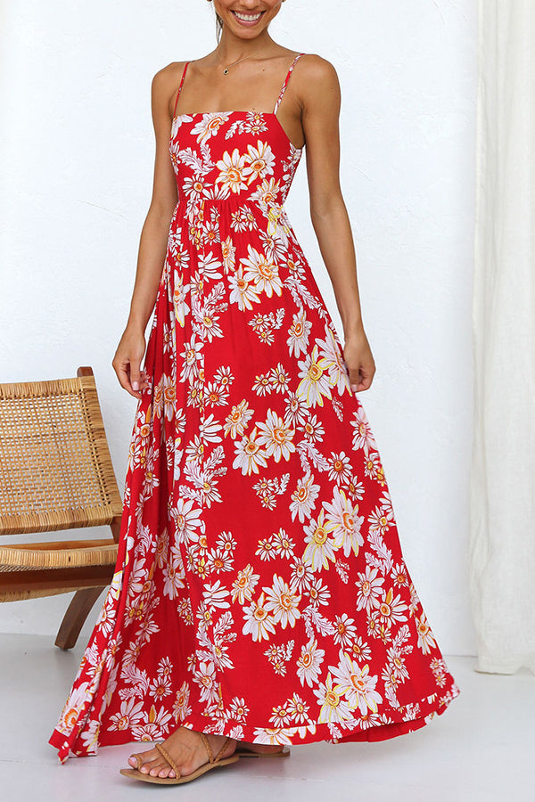 Stijlvolle mouwloze jurk met print