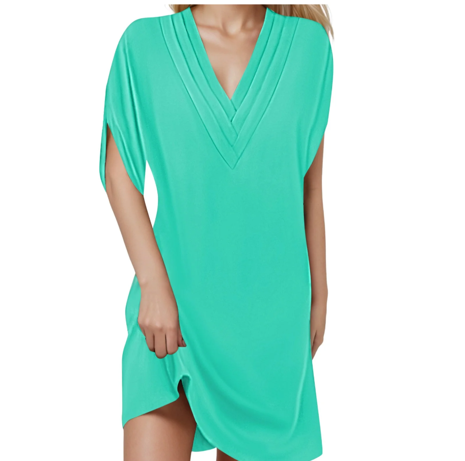 Jeanne™ Elegante V-hals Jurk