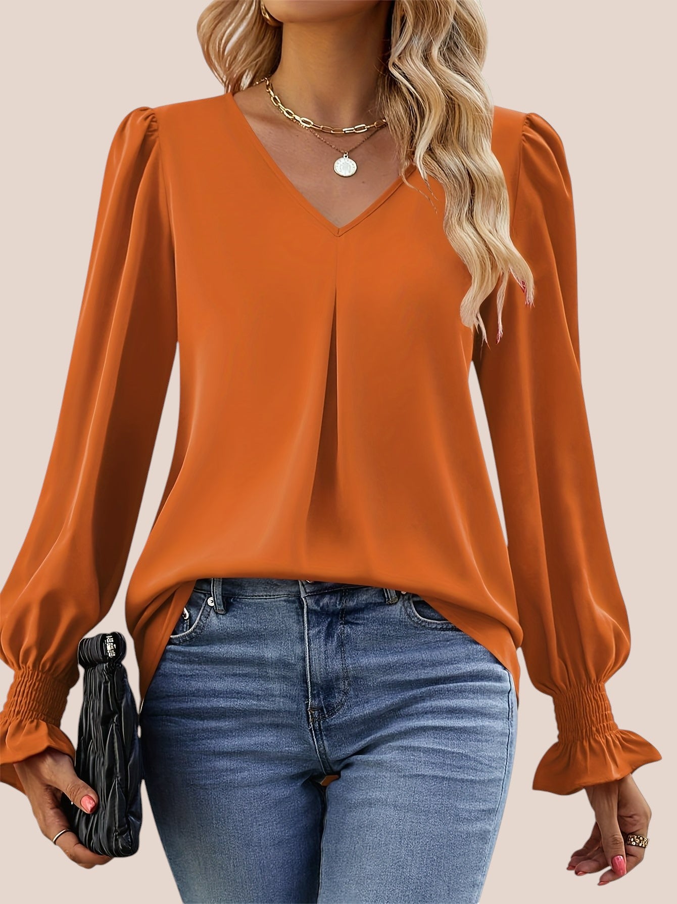 Hlena™ | Elegante herfstblouse