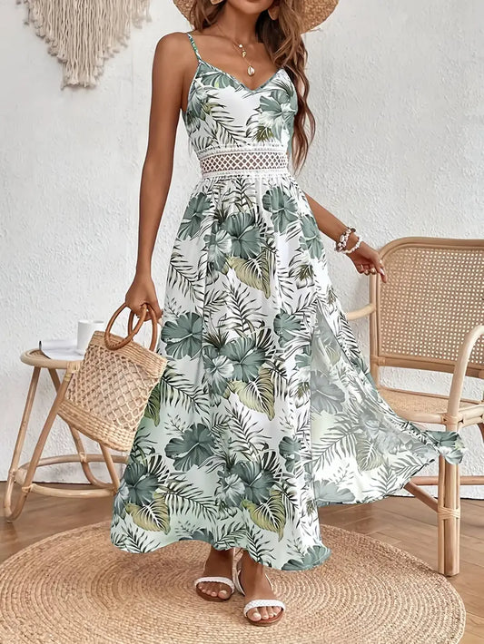 Zomerjurk met bloemenprint