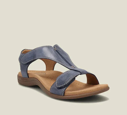 Octavia® | Zomerse leren schoenen met verstelbare sandalen