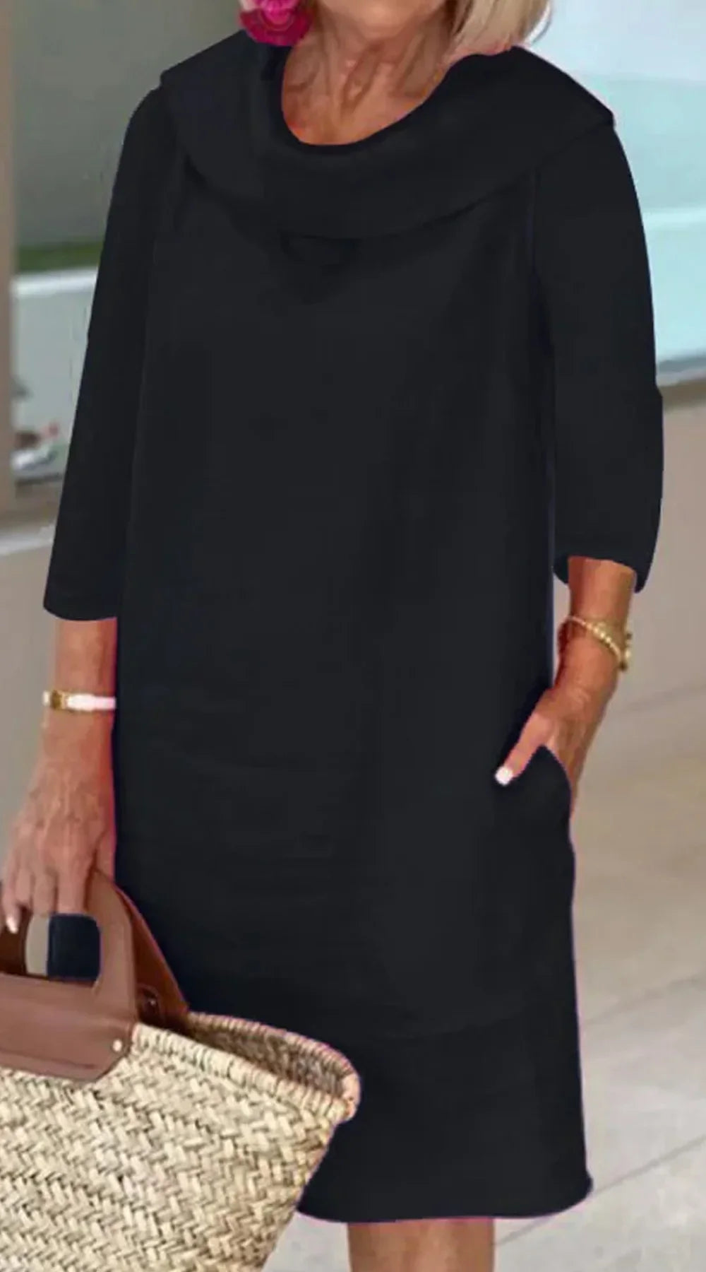 Amirah - Jurk met kraag