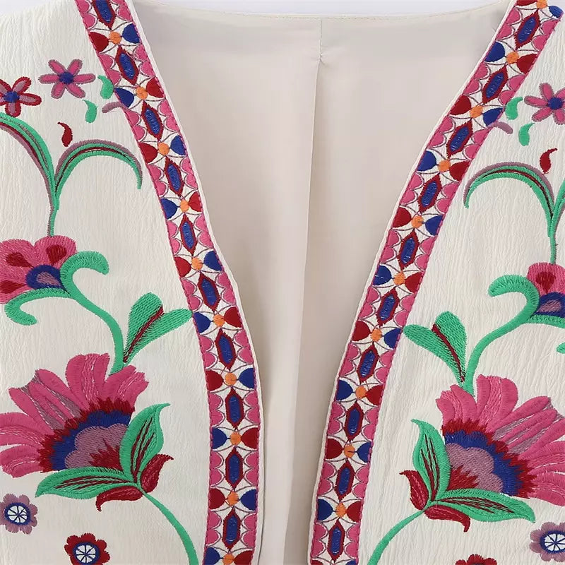 Flora | Chique en comfortabel bloemenvest voor dames