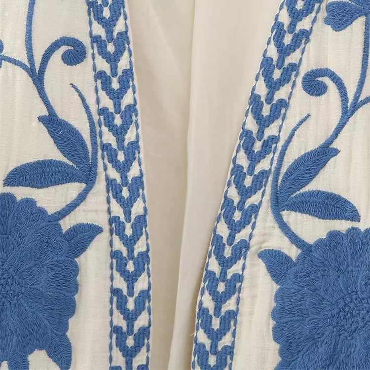 Flora | Chique en comfortabel bloemenvest voor dames