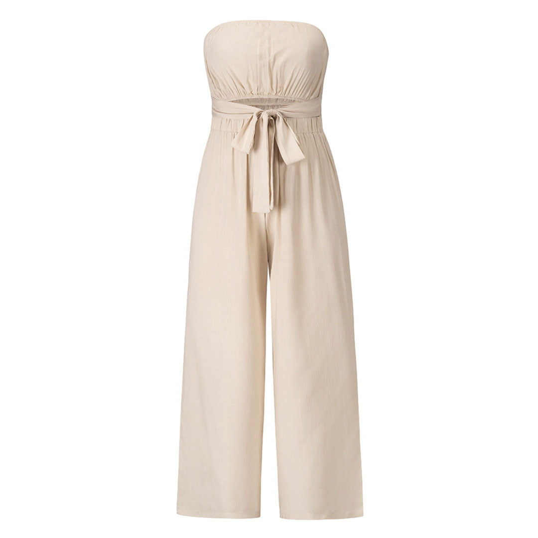 Camille - elegante strapless jumpsuit