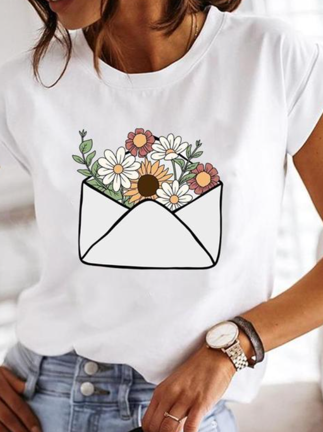 Marielle | Casual T-shirt - Stijlvol en Comfortabel