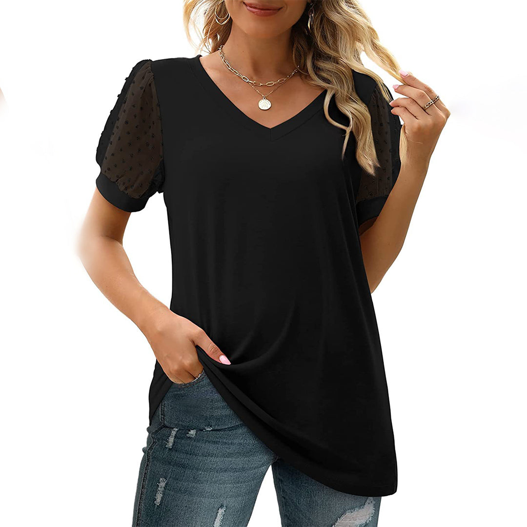 Destiny - V-hals Blouse voor Dames - Elegant & Veelzijdig