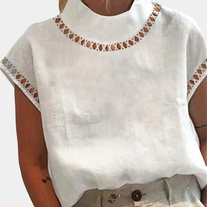 EMILY | Geraffineerde blouse voor dames