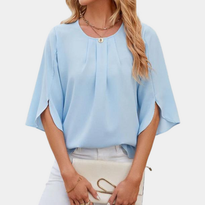 Mikaela - Soepele Blouse - Elegant & Comfortabel