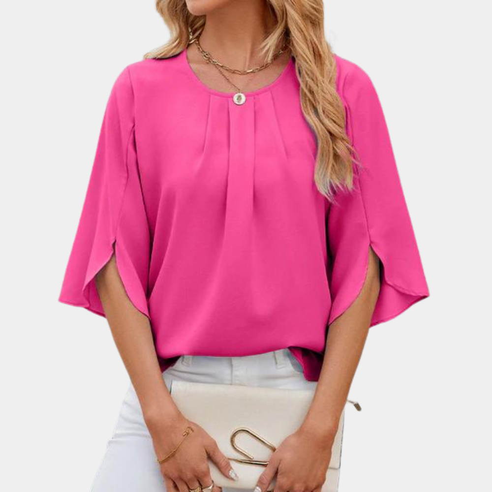 Mikaela - Soepele Blouse - Elegant & Comfortabel