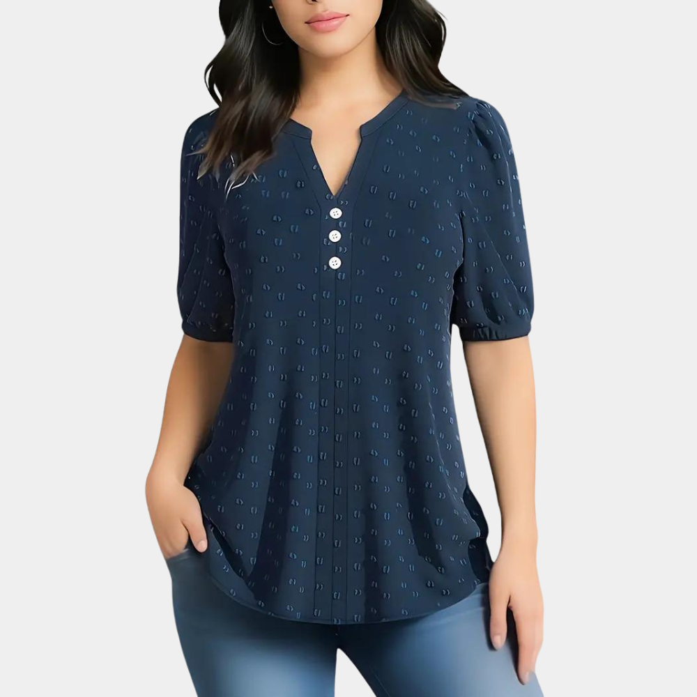 Isa - Blouse met v hals