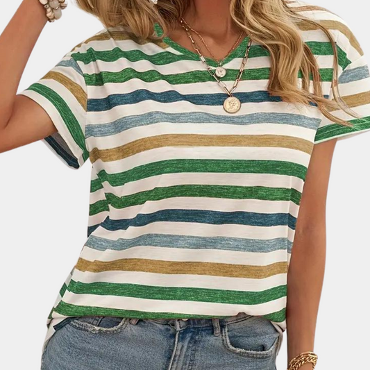 Mya - Korte Mouwen T-Shirt Voor Dames - Casual & Trendy