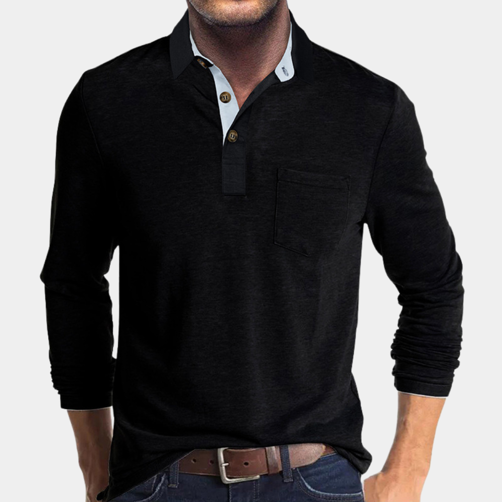 Yurre Polo | Polo met lange mouwen voor heren