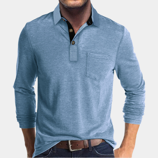 Yurre Polo | Polo met lange mouwen voor heren
