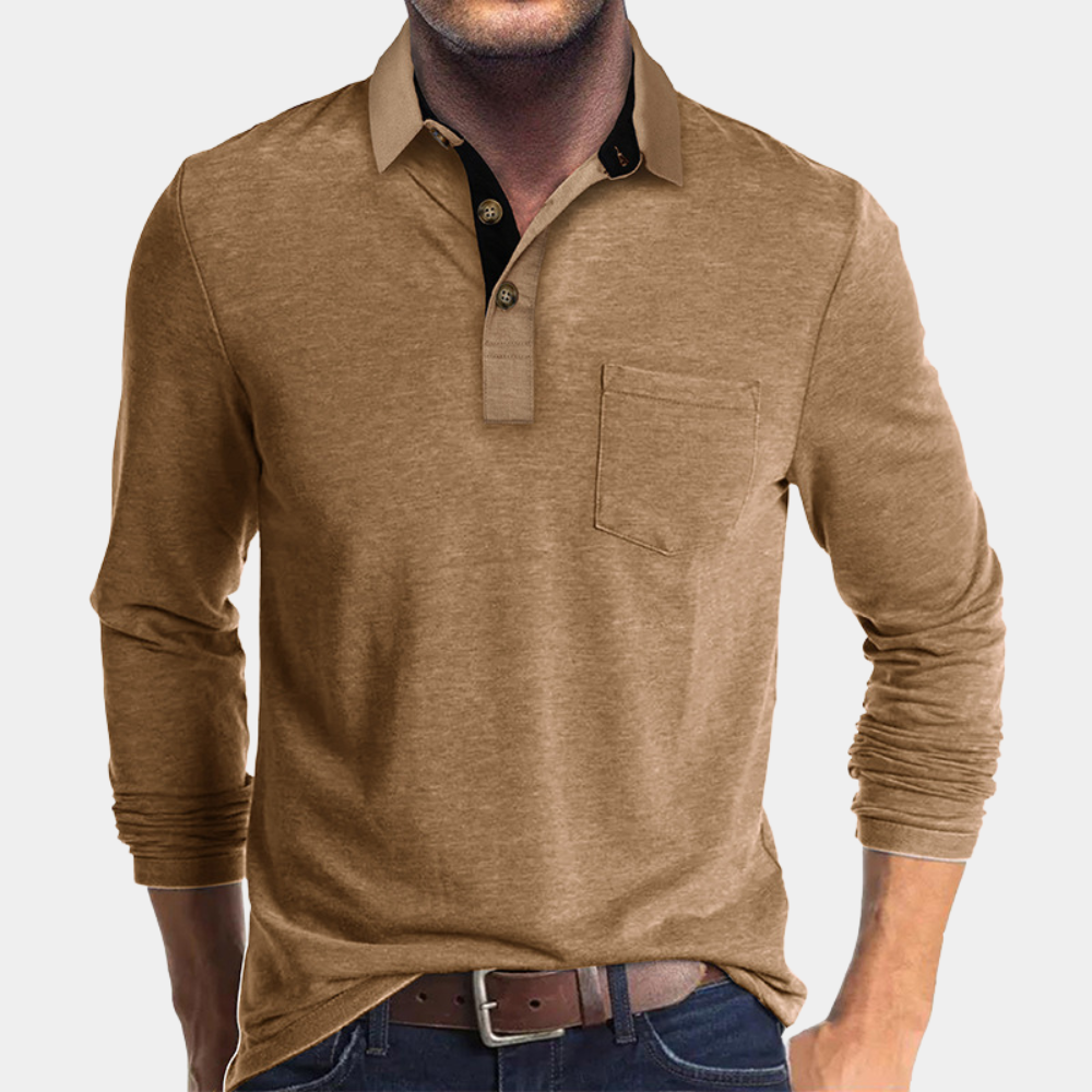 Yurre Polo | Polo met lange mouwen voor heren