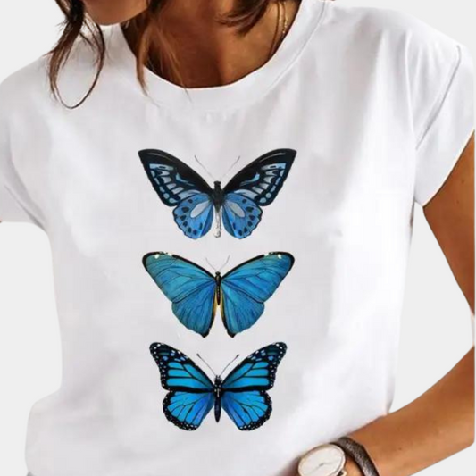 Raquel - Bedrukt T-Shirt voor Dames - Stijlvol & Comfortabel