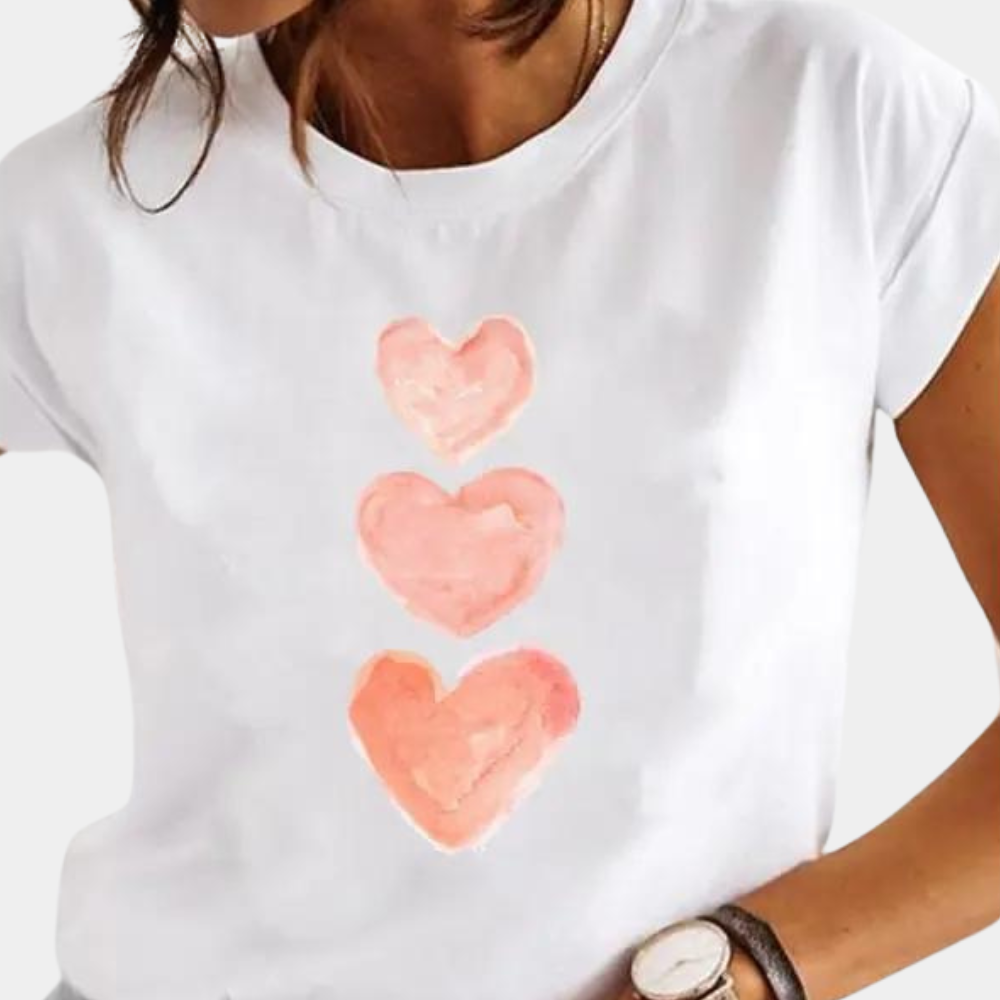 Raquel - Bedrukt T-Shirt voor Dames - Stijlvol & Comfortabel