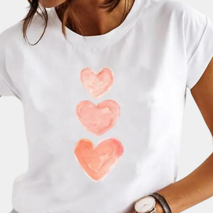 Raquel - Bedrukt T-Shirt voor Dames - Stijlvol & Comfortabel